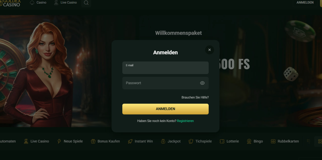 Schritt für Schritt zum Spielerkonto